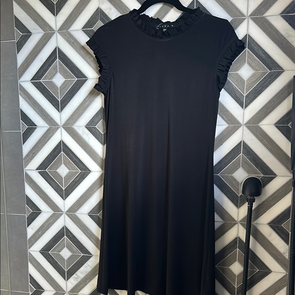 Tiana B Black Mini Dress Elegant and Timeless